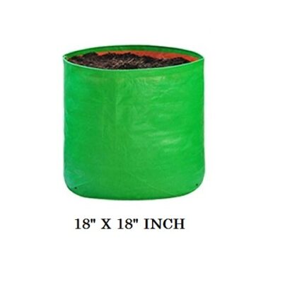 Kingwell (18" X 18") Inch Terrace Gardening Leafy Vegetable Green Grow Bag Plant Bags