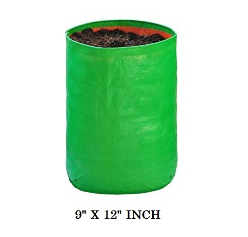12x12 Inches 1x1 FtPack of 5  220 GSM HDPE Round Grow Bag